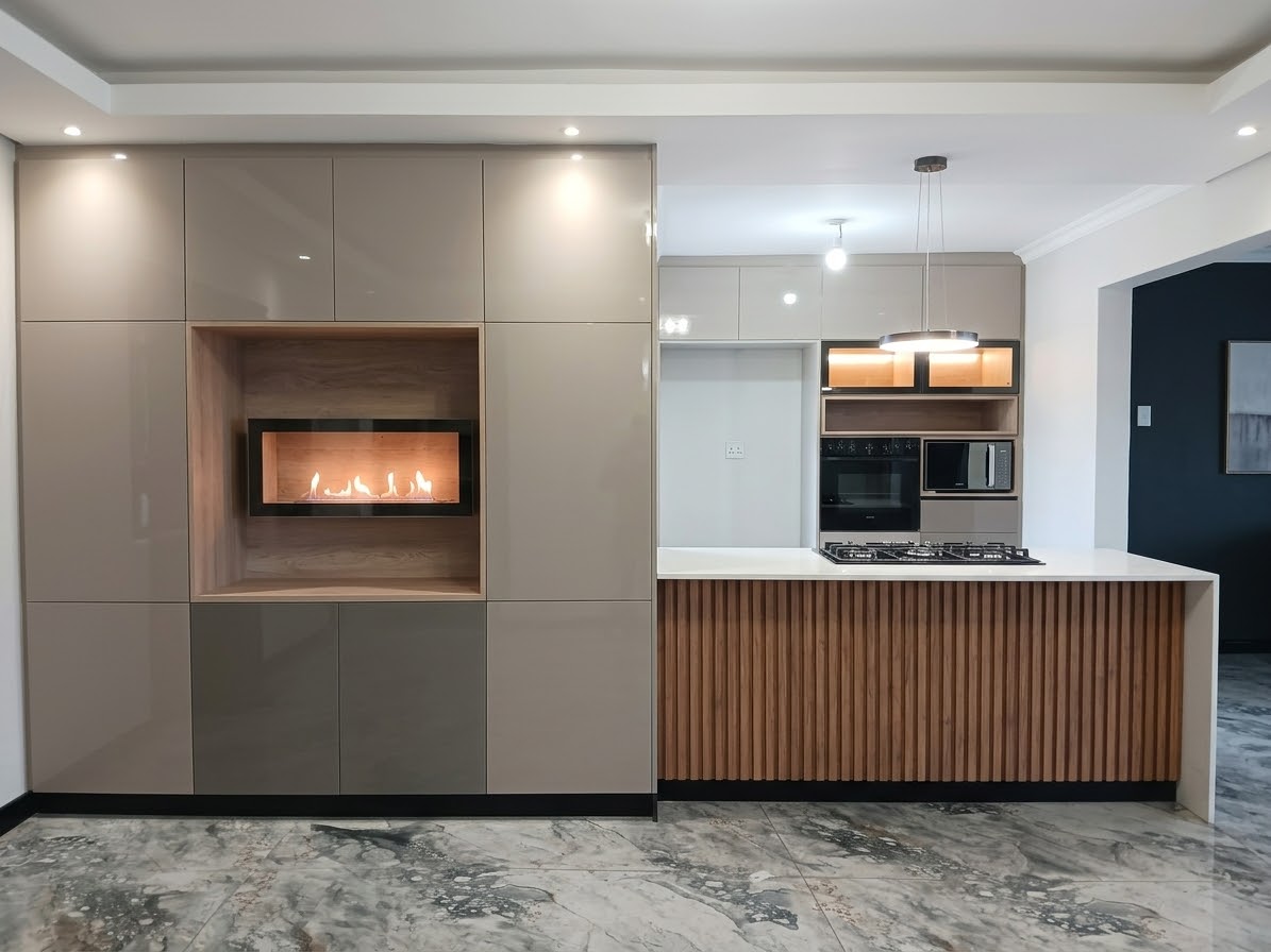 Folkstone Grey Island Kitchen